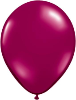 5" Round Sparkling Burgundy (100 count) Qualatex (SKU: 43550)